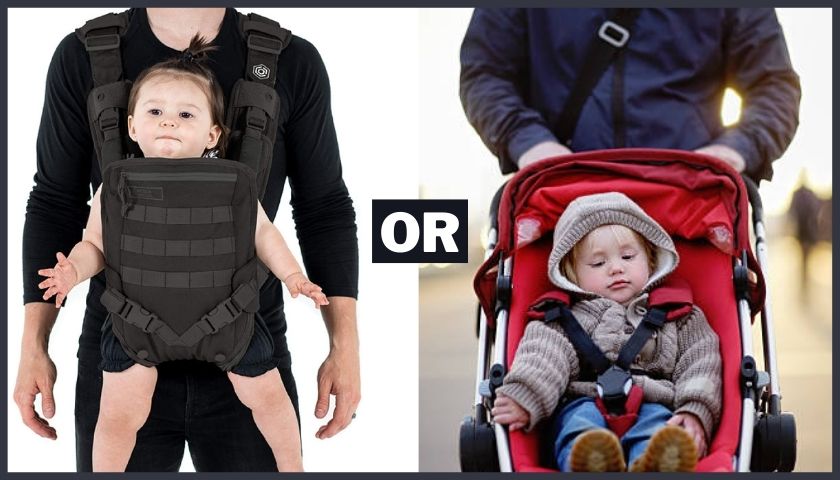 Comparison: Strollers vs. Baby Carriers – What to Buy?