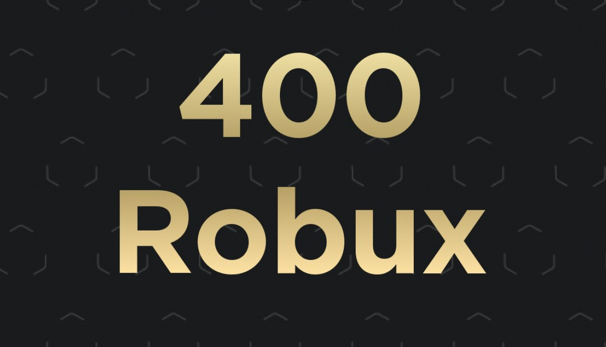 400 Robux Gift Card Code 04/2022