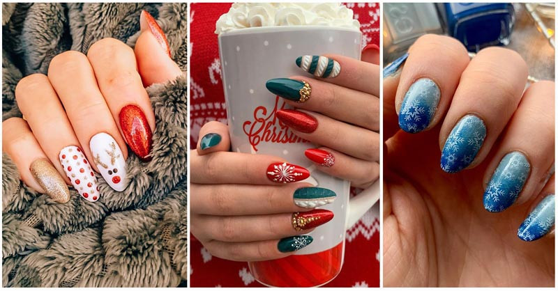 Top 10 Best Christmas Nail Designs To Try This December