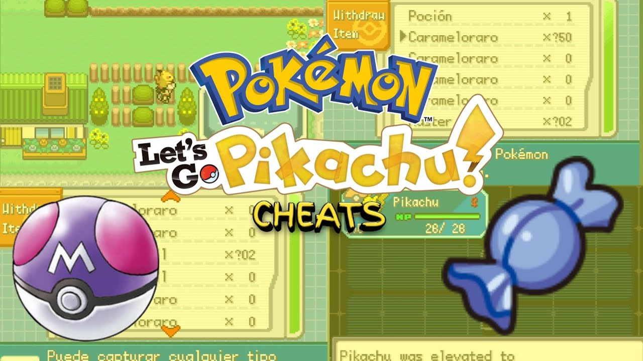 Pokemon Let S Go Pikachu Gba Cheat Codes 07 21