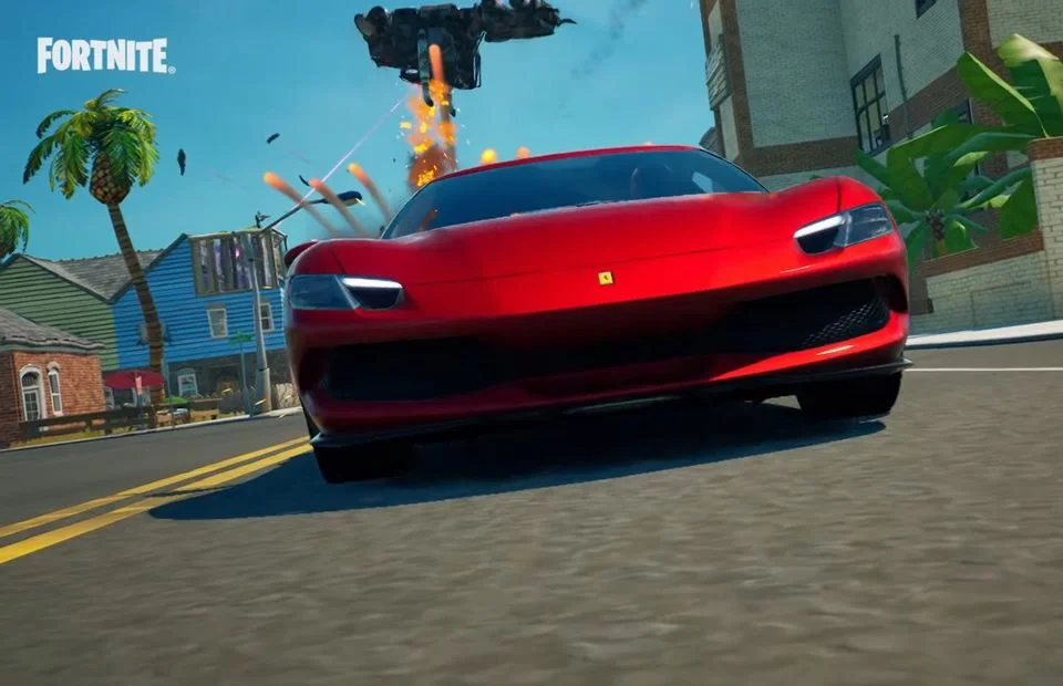 How to flip a car in Fortnite: GTA Flashback